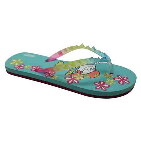 PE sole girls flip flops